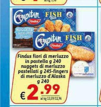 Ipercarni Filetti di merluzzo offerta