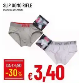 Galassia Slip uomo rifle modelli assortiti offerta