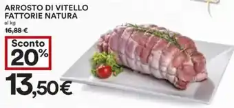 Coop Superstore Arrosto di vitello fattorie natura offerta