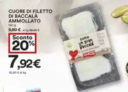 Coop Superstore Cuore di filetto di baccalà ammollato GHEZZA offerta