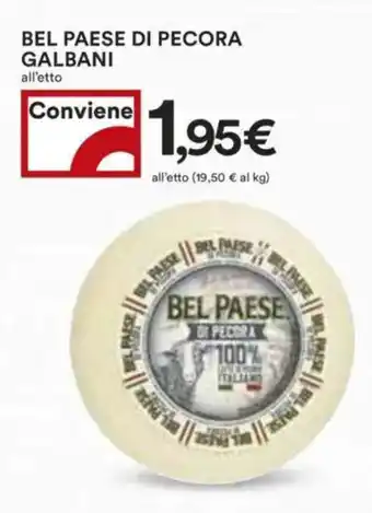 Coop Superstore Bel paese di pecora GALBANI offerta