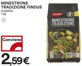 Coop Superstore Minestrone tradizione FINDUS offerta