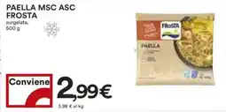 Coop Superstore Paella msc asc FROSTA offerta