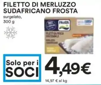 Coop Superstore Filetto di merluzzo sudafricano FROSTA offerta