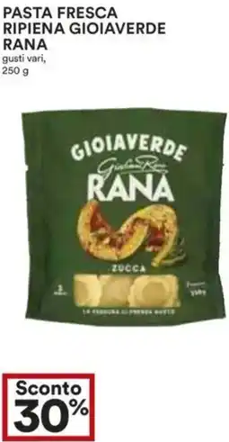 Coop Superstore Pasta fresca ripiena gioiaverde RANA offerta