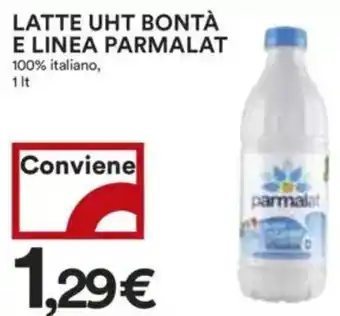 Coop Superstore Latte uht bontà e linea PARMALAT offerta