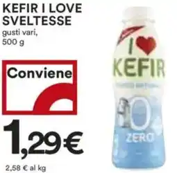 Coop Superstore Kefir i love SVELTESSE offerta