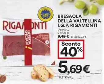 Coop Superstore Bresaola della valtellina i.g.p. RIGAMONTI offerta