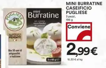 Coop Superstore Mini burratine caseificio PUGLIESE offerta