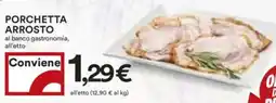 Coop Superstore Porchetta ARROSTO offerta