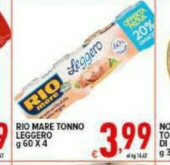 Iper Triscount Tonno rio mare offerta