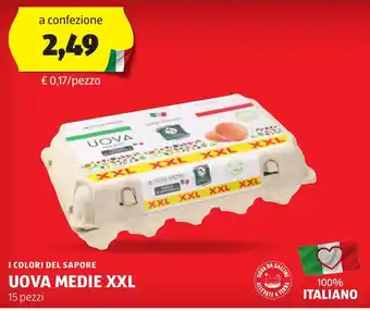 ALDI I colori del sapore uova medie xxl offerta