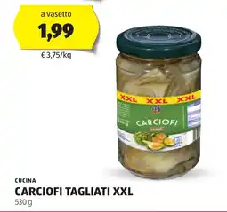 ALDI Cucina carciofi tagliati xxl offerta