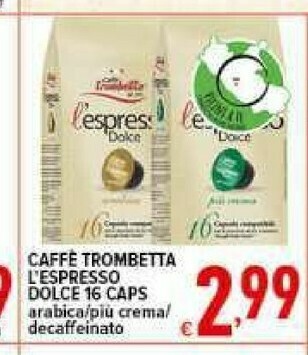 Iper Triscount Cialde caffè offerta