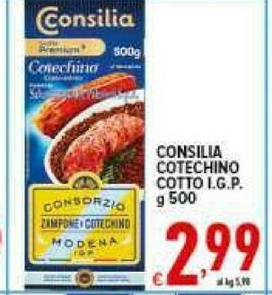 Iper Triscount Cotechino offerta