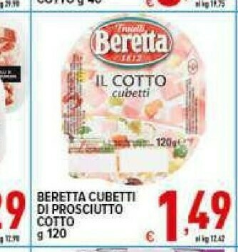 Iper Triscount Prosciutto cotto offerta
