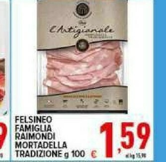 Iper Triscount Mortadella offerta