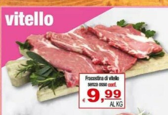 CTS Supermercati Vitello offerta