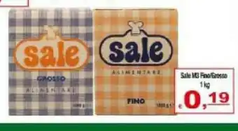 CTS Supermercati Sale offerta