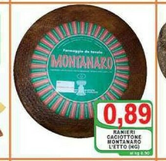 Top Supermercati Caciotta offerta