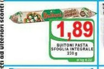Top Supermercati Pasta sfoglia offerta