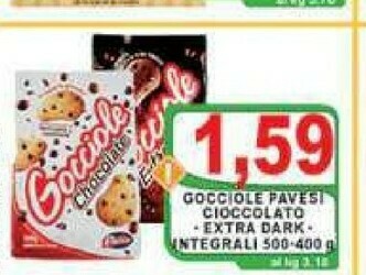 Top Supermercati Gocciole offerta