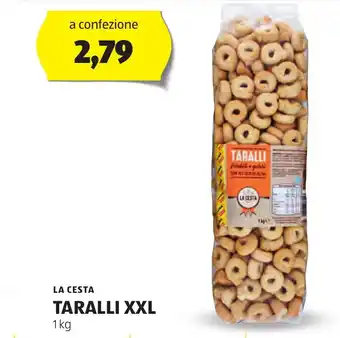 ALDI La cesta taralli xxl offerta