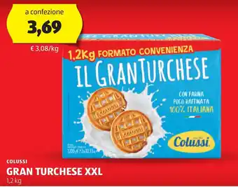 ALDI Colussi gran turchese xxl offerta