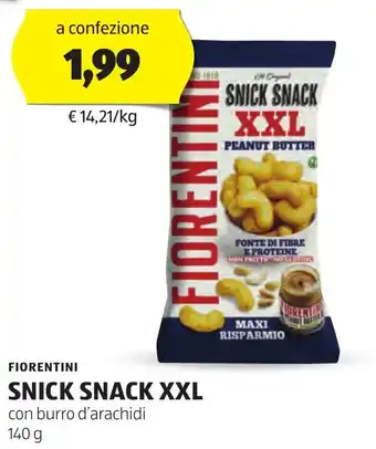 ALDI Fiorentini snick snack xxl offerta