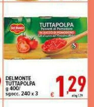 Iper Triscount Pomodori pelati offerta