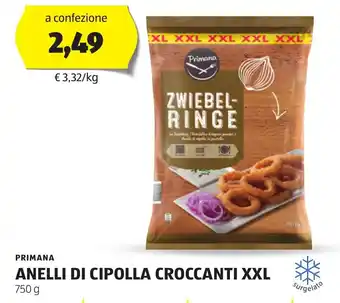 ALDI Primana anelli di cipolla croccanti xxl offerta