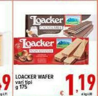 Iper Triscount Wafer offerta