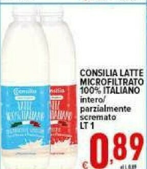 Iper Triscount Latte parzialmente scremato offerta