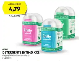 ALDI Chilly detergente intimo xxl offerta