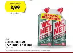 ALDI Wc net detergente wc disincrostante xxl offerta