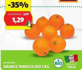 ALDI Bio natura arance tarocco bio offerta