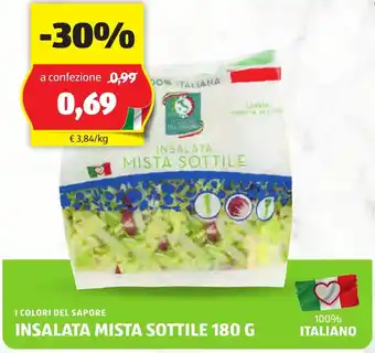 ALDI I colori del sapore insalata mista sottile offerta