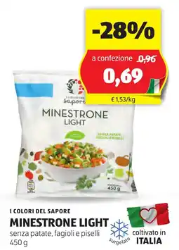 ALDI I colori del sapore minestrone light offerta