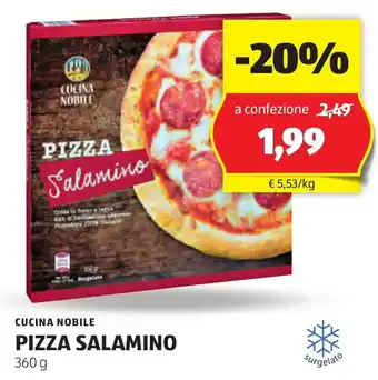 ALDI Cucina nobile pizza salamino offerta