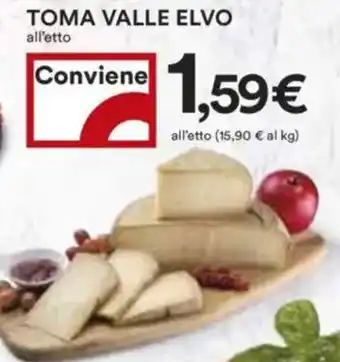 Coop Superstore Toma valle elvo all'etto offerta