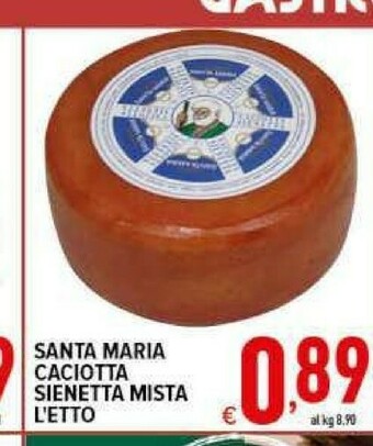 Iper Triscount Caciotta offerta