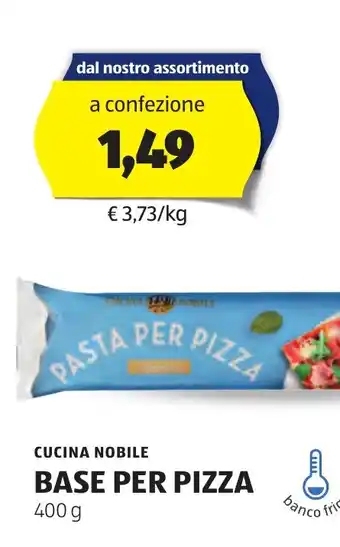 ALDI Cucina nobile base per pizza offerta