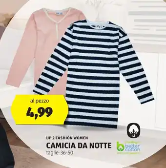 ALDI Up 2 fashion women camicia da notte offerta