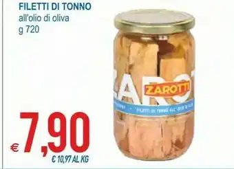 MD Discount Filetti di tonno all'olio di oliva offerta