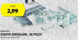 ALDI Workzone staffe angolari, 38 pezzi offerta