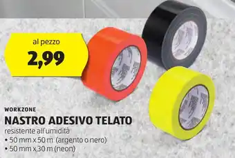 ALDI Workzone nastro adesivo telato offerta