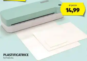 ALDI Plastificatrice offerta