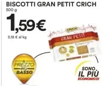 Coop Superstore Biscotti gran petit crich offerta