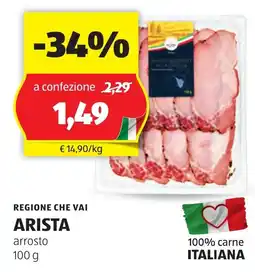 ALDI Regione che vai arista offerta