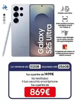 Comet SAMSUNG Galaxy S25 Ultra offerta